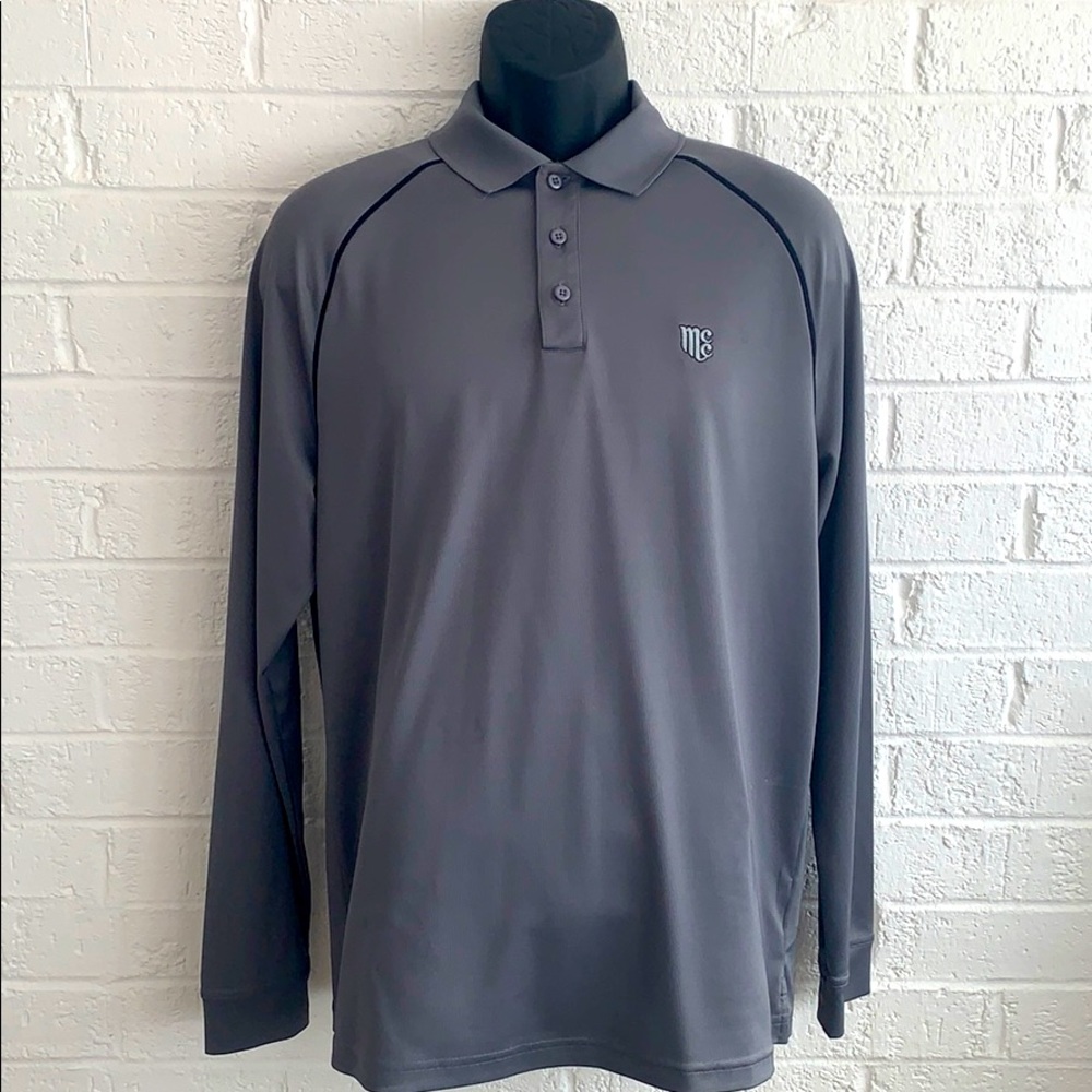 Long sleeve golf shirt